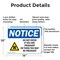 Signmission Do Not Enter If You Are Pregnant OSHA Notice Sign, Aluminum, 14in W x 10in L, 2PK OS-2PACK-NS-A-1014-L-11188 - alternate 5